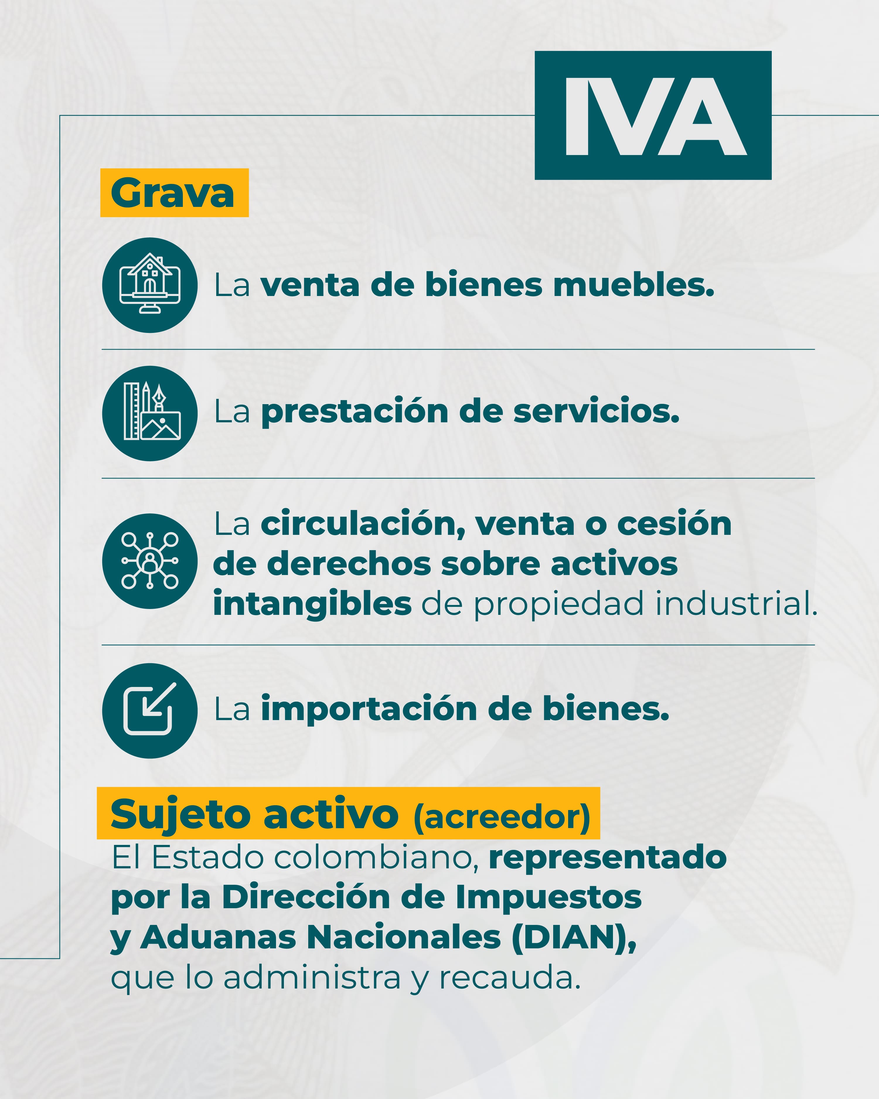 IVA e impuestos ecológicos