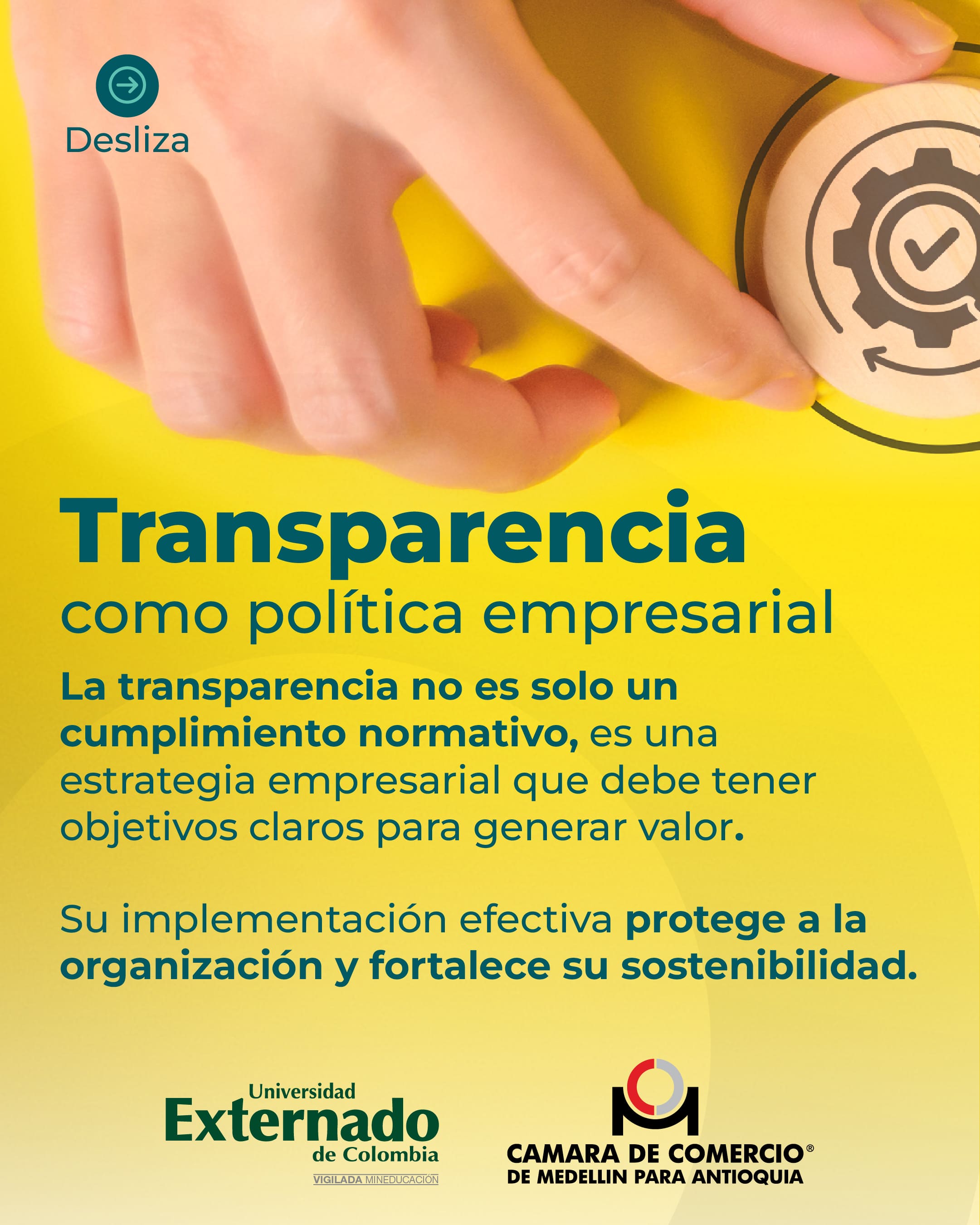 Transparencia como política empresarial