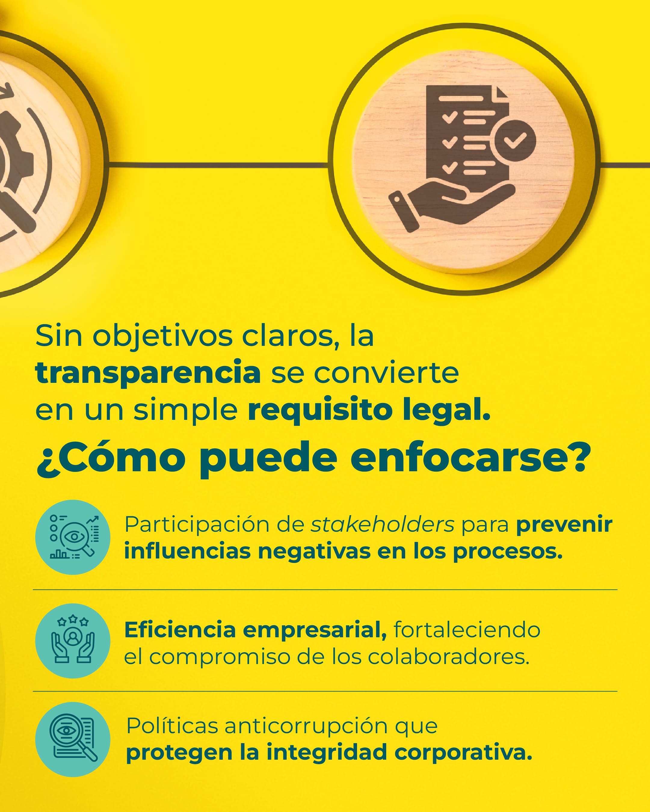 Transparencia como política empresarial
